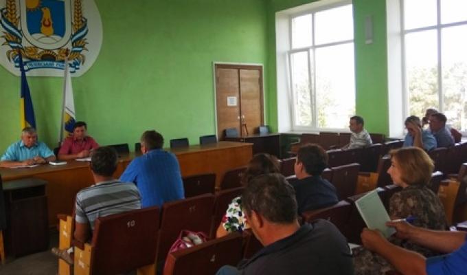 У райдержадміністрації відбулась нарада з аграріями