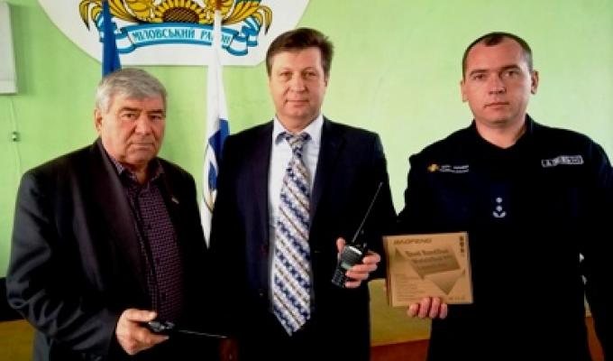 Міловський міськрайонний відділ ГУ ДСНС України у Луганській області отримав 18 комплектів рацій