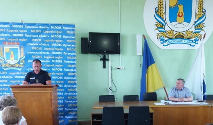 У райдержадміністрації відбулось засідання районної комісії з питань ТЕБ та НС