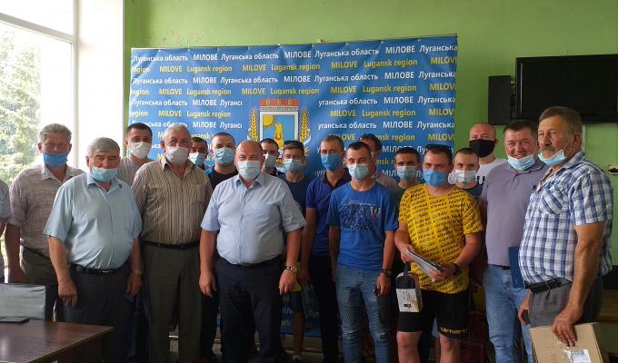 На Міловщині пройшло урочисте засідання  призовної комісії з нагоди проводів призовників на строкову військову службу