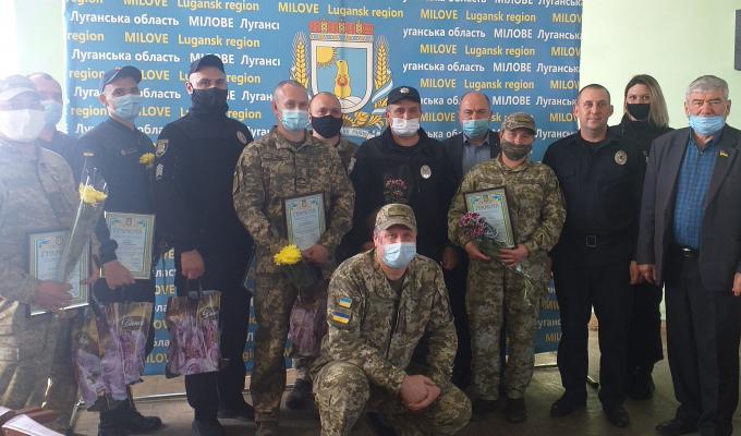 НА МІЛОВЩИНІ ПРИВІТАЛИ ЗАХИСНИКІВ УКРАЇНИ