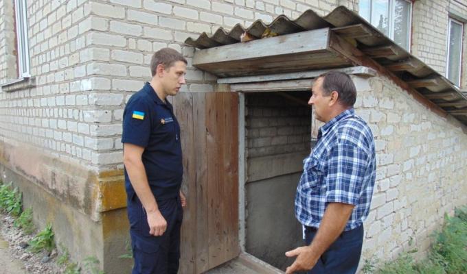 На Міловщині  проводиться технічна інвентаризація захисних споруд цивільного захисту