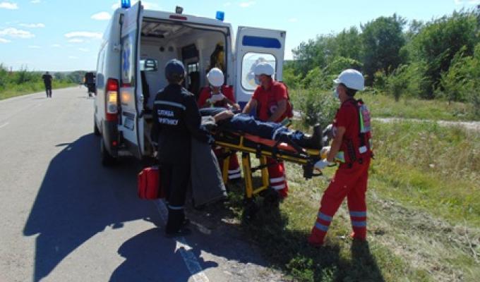 У Міловському районі відбулись спільні навчання рятувальників ДПРЧ-29 Міловського МРВ ГУ ДСНС України у Луганській області