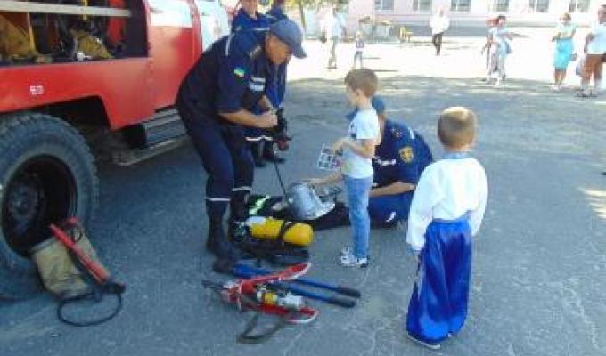 Міловські рятувальники провели акцію "Запобігти. Врятувати. Допомогти"