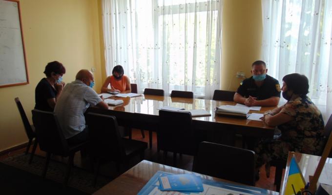 Проведено засідання по захисним спорудам