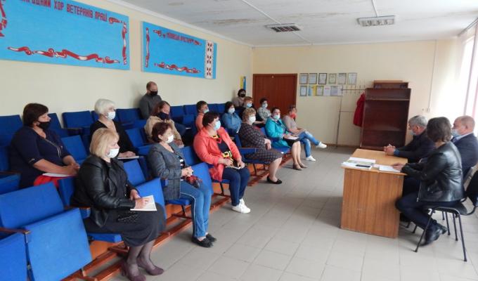 Нарада з працівниками клубних закладів