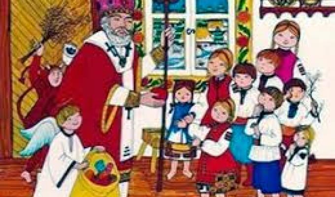 Двері в хату відкривай, йде до вас Святий Миколай!