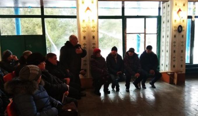 Керівництво району взяло участь у загальних зборах новострільцівської громади