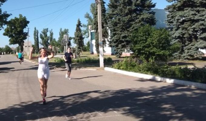 На Міловщині відзначили Міжнародний олімпійський день легкоатлетичним пробігом