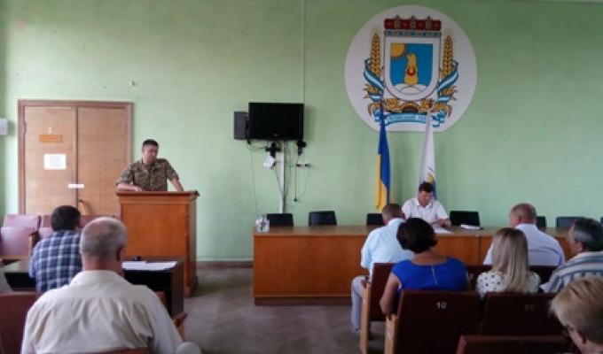 У Міловській райдержадміністрації  відбулося засідання районної комісії з питань техногенно-екологічної  безпеки та надзвичайних ситуацій