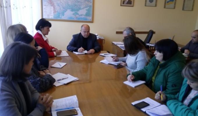 У райдержадміністрації відбулось засідання організаційного комітету щодо організації та проведення Дня Гідності і Свободи та Дня пам’яті жертв голодоморів 