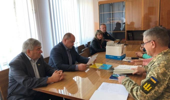 На Міловщині пройшло урочисте засідання  призовної комісії з нагоди проводів призовників на строкову військову службу