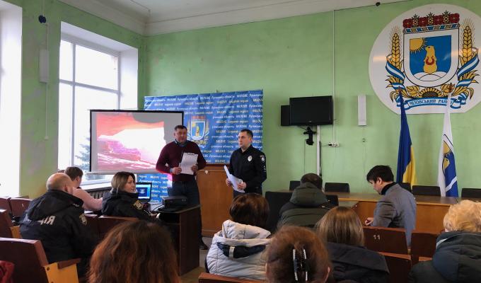 Керівництво Міловського відділу поліції відзвітувало перед населенням про підсумки роботи за 2019 рік