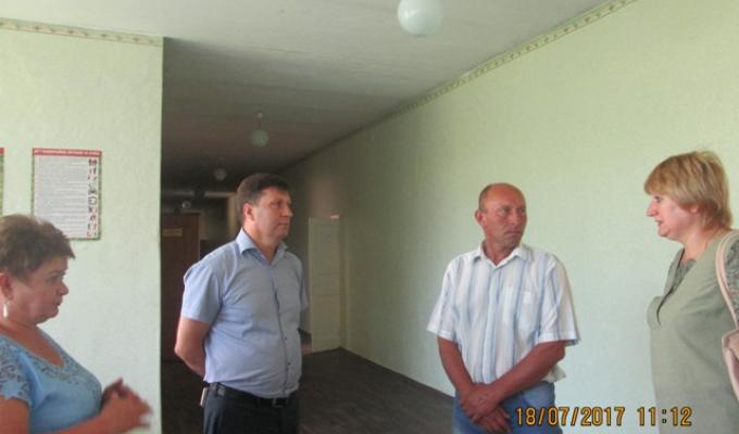 Робочий візит голови райдержадміністрації до Морозівської сільської ради 
