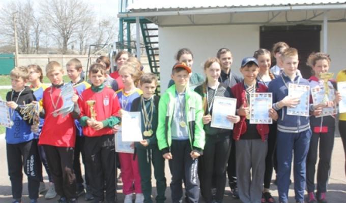 Проведено районні дитячі спортивні ігри «Старти надій»