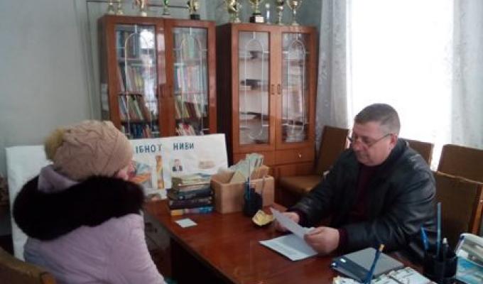 Виїзний особистий прийом громадян у селі Стрільцівка