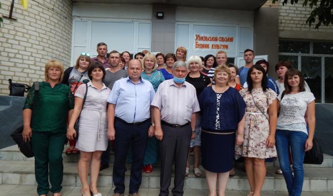 Відбувся виїзний семінар клубних працівників району