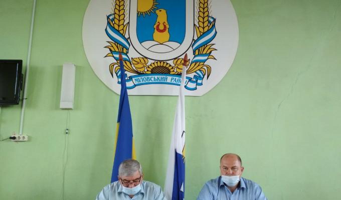 На нараді розглянуто важливі питання щодо соціального та пенсійного забезпечення жителів району в умовах карантину   