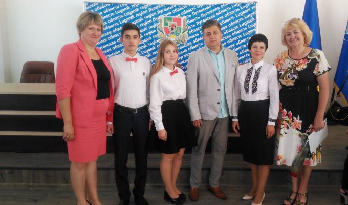 Юрій Гарбуз привітав команду Міловської  загальноосвітньої школи І-ІІІ ступенів «Десяточка»