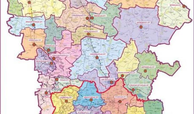 Затверджені плани децентралізації