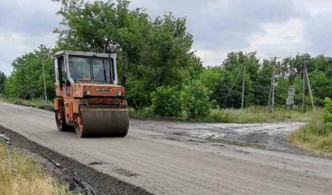 На завершальному етапі знаходяться роботи з поточного середнього ремонту автомобільної дороги О130801