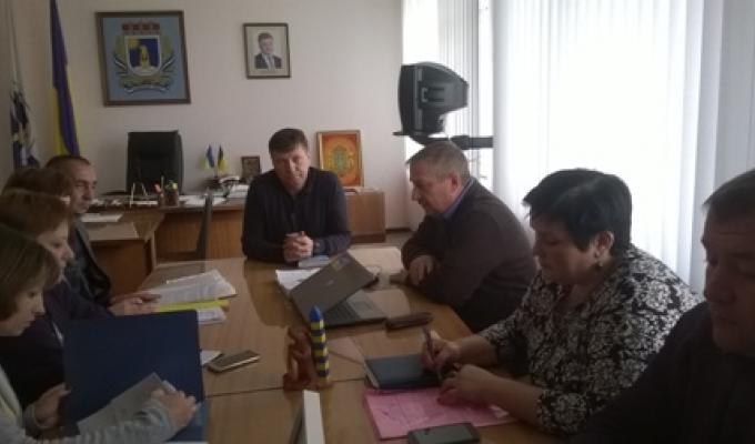 У райдержадміністрації відбулось чергове засідання робочої  групи  з питань ефективного використання земель