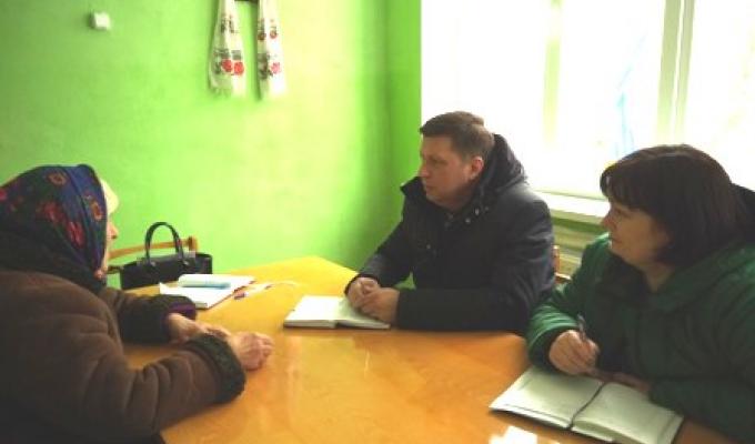 Голова райдержадміністрації Артур Король здійснив робочу поїздку до Зориківської сільської ради