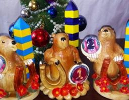 Напередодні новорічних і різдвяних свят у Міловому відбулась традиційна Ліга сміху «Кмітливий байбак»