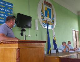 Нарада голови Міловської райдержадміністрації В. Рукавіцина