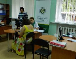 В обласному пенсійному фонді Луганщини відкрили оновлений зал обслуговування громадян