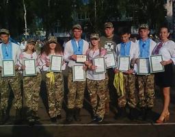 Учні Міловського району прийняли участь у Всеукраїнському Вишколі «Джура-прикордонник»