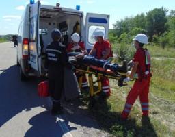 У Міловському районі відбулись спільні навчання рятувальників ДПРЧ-29 Міловського МРВ ГУ ДСНС України у Луганській області