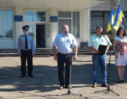 НА МІЛОВЩИНІ ВІДБУВСЯ ЗАХІД  ДО ДНЯ ДЕРЖАВНОГО ПРАПОРА УКРАЇНИ