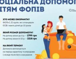 Додаткові соцгарантії для ФОП на період карантину