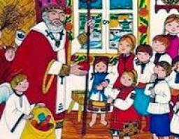 Двері в хату відкривай, йде до вас Святий Миколай!