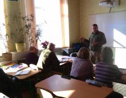У Міловому відбулися одноденні навчальні збори вчителів предмету «Захист Вітчизни»