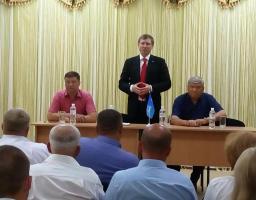Народний депутат України Сергій Шахов завітав з робочим візитом на Міловщину.