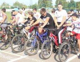 У Міловому відбувся патріотичний велопробіг до Дня Незалежності України