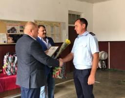 На Міловщині привітали рятівників з професійним святом