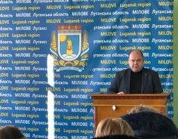 Виконуючий обов’язки голови райдержадміністрації Віталій Рукавіцин публічно відзвітував про роботу у 2019 році