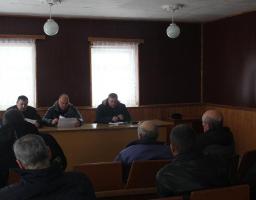 На Міловщині проведено штабні тренування на тему: «Виконання завдань під час несприятливих погодних умов в зимовий період»