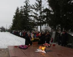 В районі відзначили 77-у  річницю  визволення селища Мілове від нацистських окупантів
