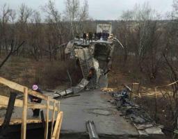 Бойовики ЛНР блокують реконструкцію мосту у Станиці Луганській