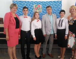 Юрій Гарбуз привітав команду Міловської  загальноосвітньої школи І-ІІІ ступенів «Десяточка»