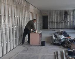 Розпочато капітальний ремонт фойє Міловського  районного Будинку культури