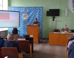 У райдержадміністрації відбулись планові заняття з організації та ведення військового обліку