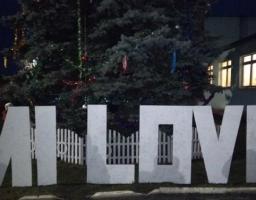 У Міловому запалила свої вогники  головна ялинка району
